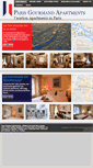 Mobile Screenshot of parisgourmandapartments.com